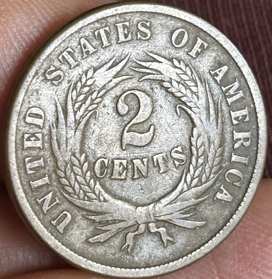 Gem 1865 2 CENT Piece Coin Collection Piece | Ultra Rare Condition | - Image 2 of 4