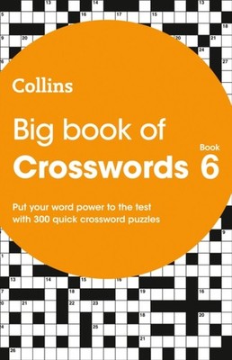 BIG BOOK OF CROSSWORDS BOOK 6 by Collins Puzzles Paperback Self Help Business