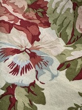 Vtg Ralph Lauren River floral In Sandi Yellow Floral Standard Pillowcase Cotton