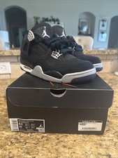 Jordan 4 Retro Black Canvas