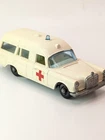 Matchbox Lesney 3c Mercedes Benz Ambulance back lettering vintage toy car