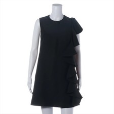 Valentino Rayon Dress 38 Ladies' Black SB3VAN951CF Is there dirt