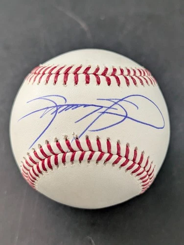 Sammy Sosa Chicago Cubs Signed OML Baseball AUTO BAS Beckett