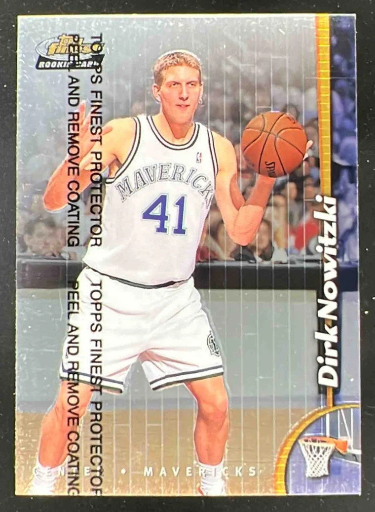 1998-99 Topps Finest #234 Dirk Nowitzki RC