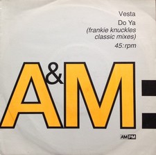 Vesta Williams - Do Ya Frankie Knuckles Classic Mixes - Used Vinyl - G12170z