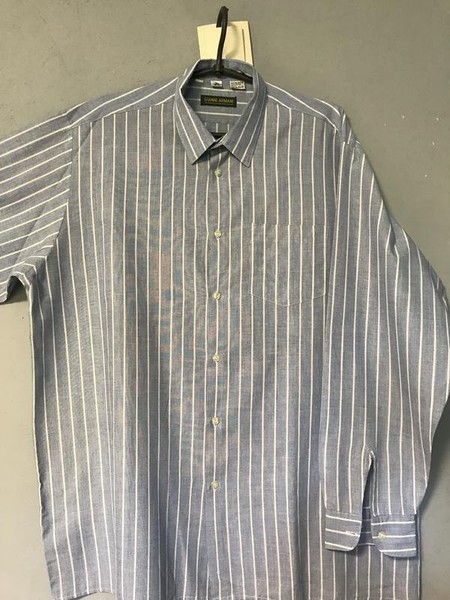 Men Armani Exchange Shirt White Polyester 42 / XL