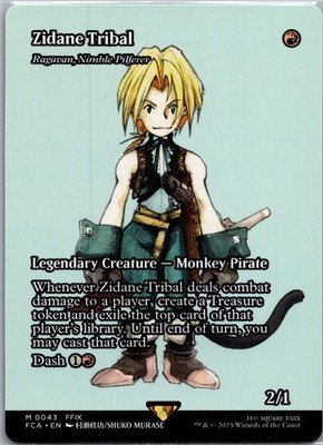 Zidane Tribal - Ragavan, Nimble Pilferer (Showcase) M FCA 43 NM