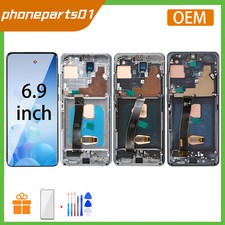 OEM OLED For Samsung Galaxy S20 Ultra Display LCD Screen Digitizer Replacement