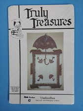 Truly Treasures Umbrellas Baby Quilt And Wall Hanging Pattern
