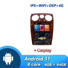 Car Radio Tesla Screen Stereo For Bentley Flying Spur Continental 2004-2012 Gps