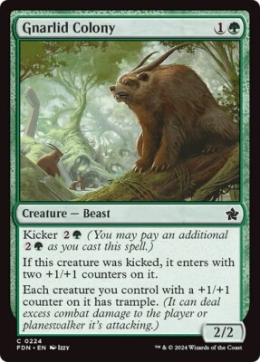 GNARLID COLONY x4 mtg NM-M Foundations 4 Common