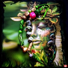 Luxury Chunky Necklace Brutalist Shell Horn Jewelry Minimalist Designer Beaded