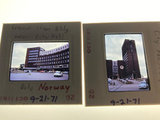 2 - 35mm slides Oslo, Norway - 1971