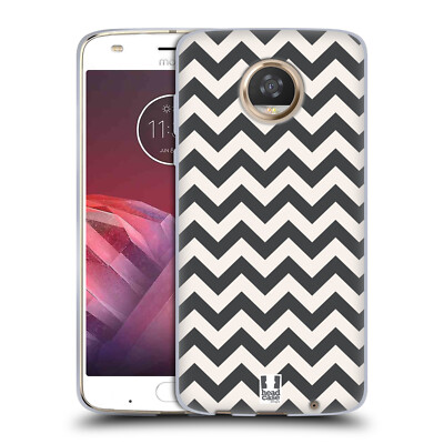 HEAD CASE DESIGNS ZIGZAG SOFT GEL CASE FOR MOTOROLA PHONES 2