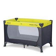 hauck travel cot cream