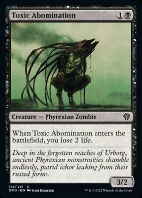 mtg toxic cards Elite Black White Infect Deck - Orzhov - Modern Legal - Custom Built - Magic The Gathering - Radioactive Man Commander Atraxa Toxic Infect Deck