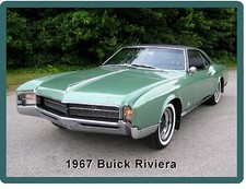 1967 Buick Riviera Auto Refrigerator / Tool Box  Magnet