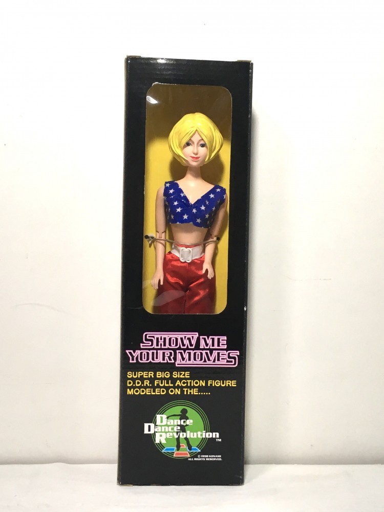 DANCE　DANCE　REVOLUTION　人形 Konami Dance Dance Revolution Ms DDR Lady 01 Big Size DDR Action