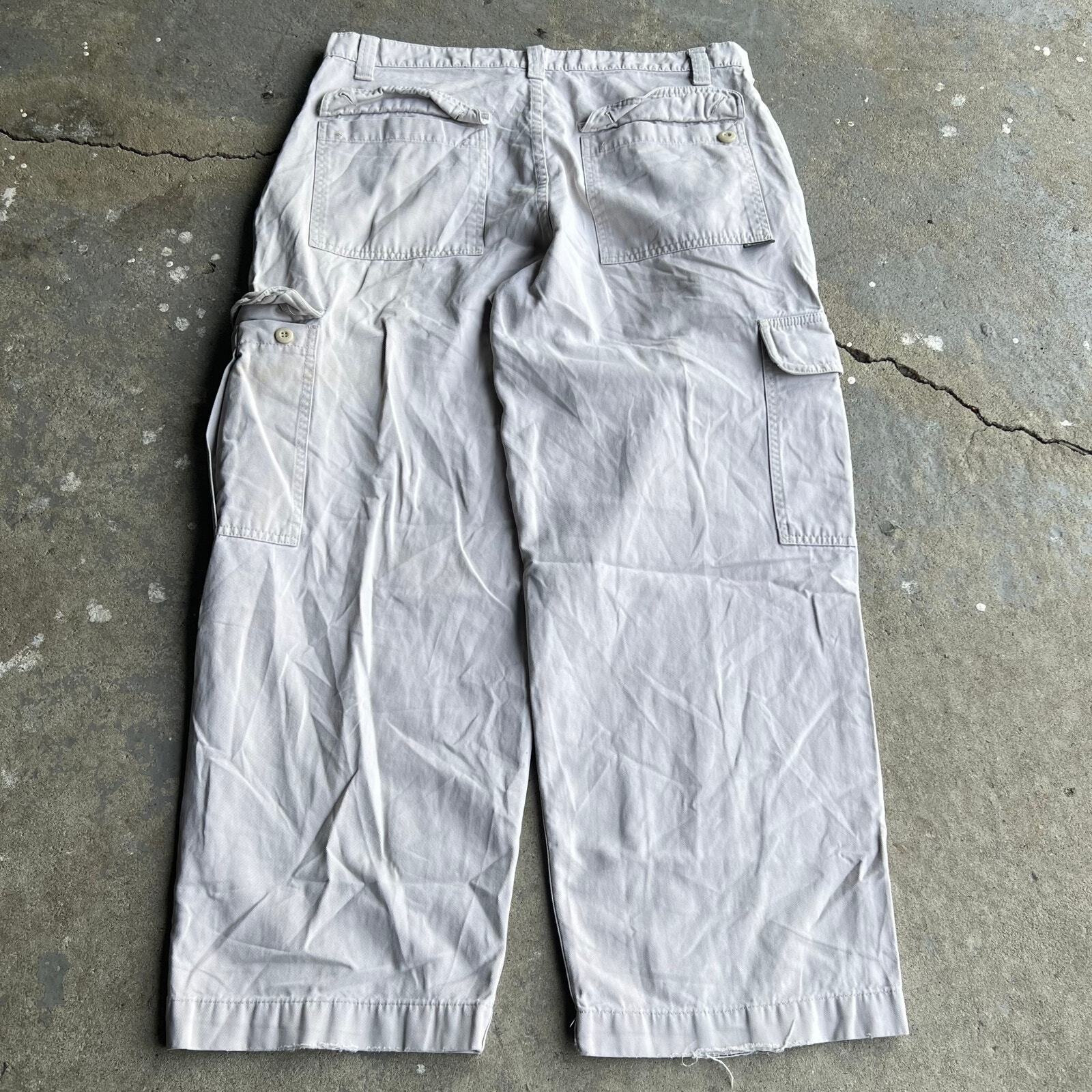 Vintage Levi’s silvertab khaki cargo baggy Y2K pants