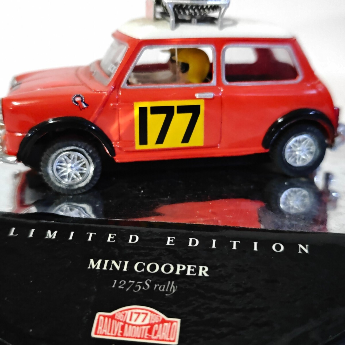 Mini Cooper S 1967 Rally Monte Carlo 1:43 #177 Scale W Box Mini Cooper S 1967 Rally Monte Carlo 1:43 #177 Scale W Box