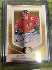 2020-21 SP SIGNATURE LEGENDS DIRK GRAHAM AUTO GOLD FOIL