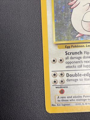 Pokmon TCG Chansey Base Set 3/102 Holo Unlimited Holo Rare | eBay