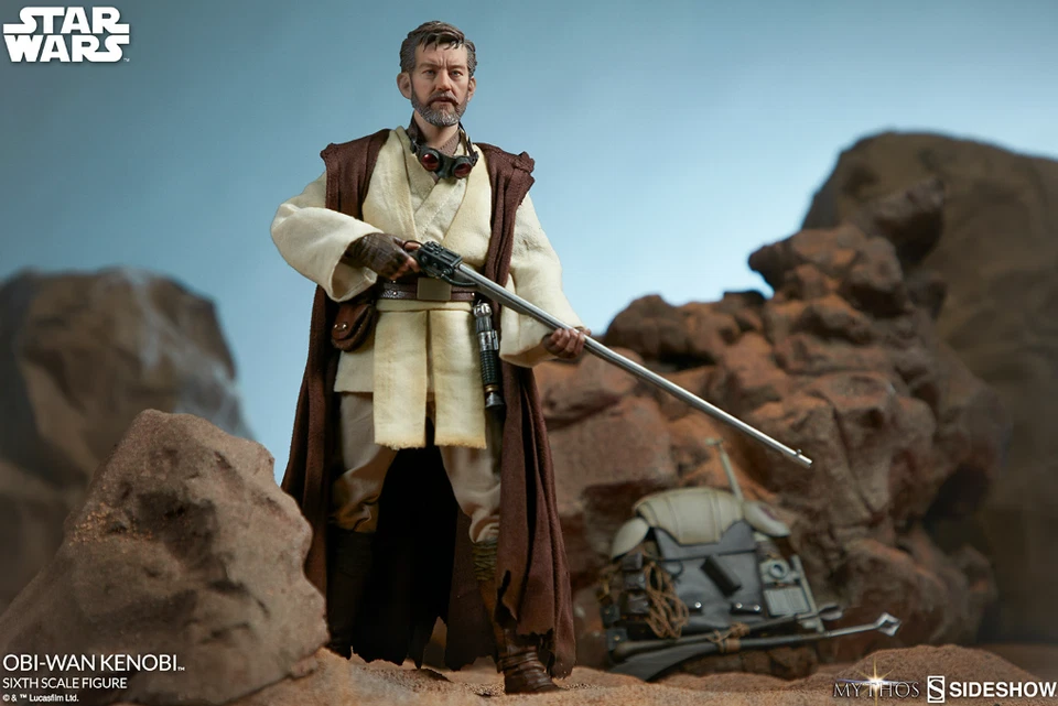 Figura Sideshow 1/6 Star Wars Mythos Obi-Wan Kenobi Sin usar, en caja sellada Foto 4 de 4