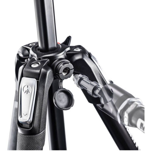 Manfrotto 190X 3 Section Aluminum Tripod with XPRO Fluid Head, 63" Max Height - Picture 2 of 4