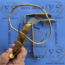 McIVOR Mouth Gag Set with Blades #1 - 2 - 3 Dental ENT Surgery Instruments