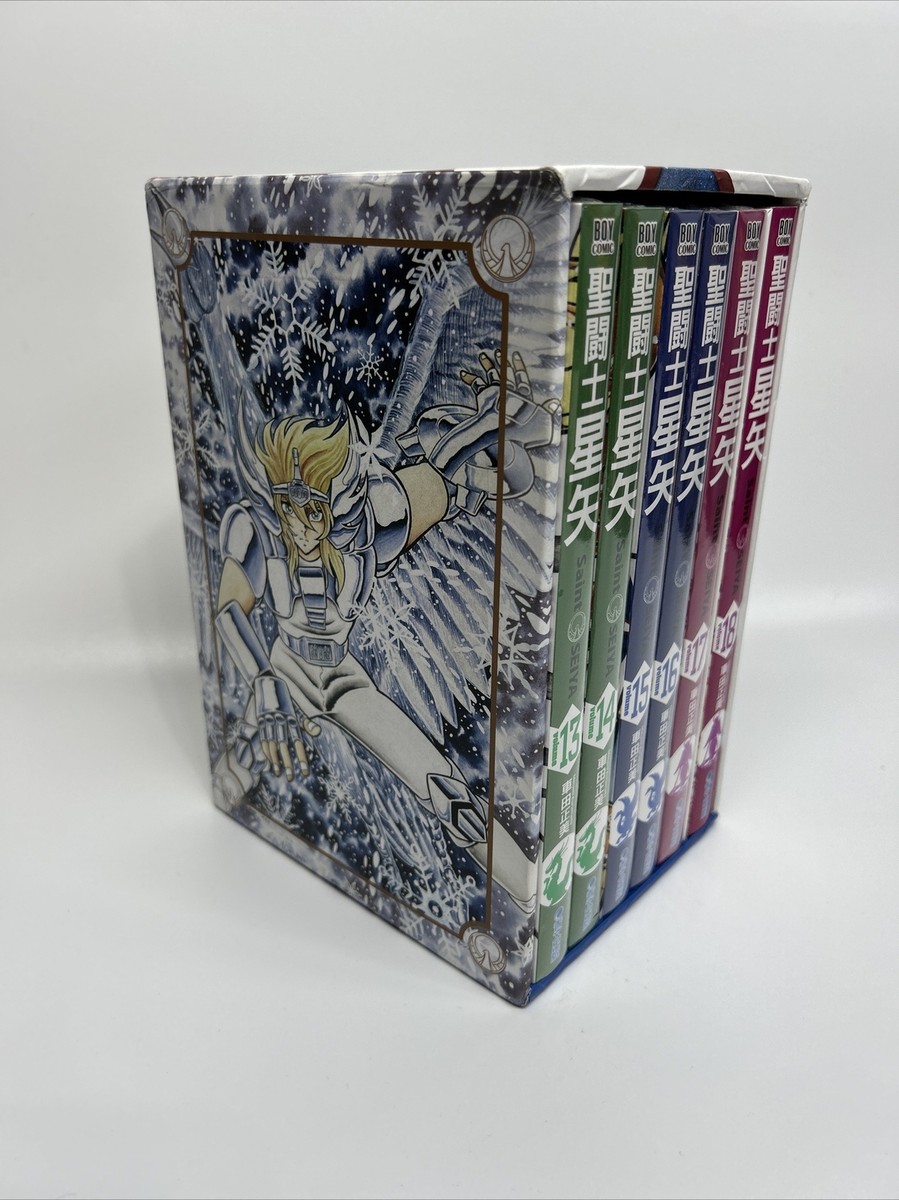 Saint Seiya Kanzenban by Masami Kurumada Manga LOT 13-18 Box Set