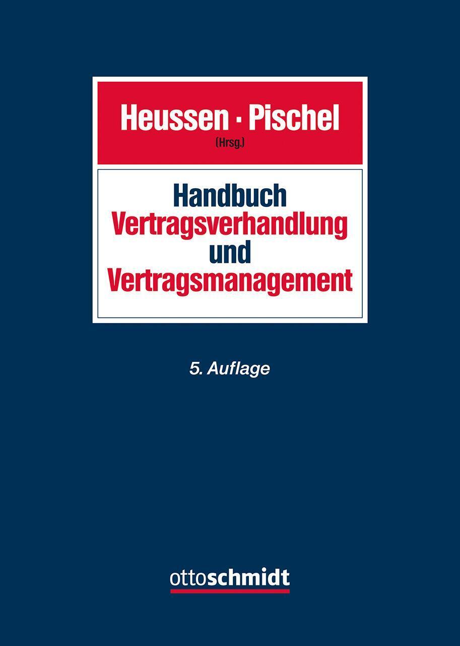 Thumbnail - Handbuch Vertragsverhandlung Und Vertragsmanagement | Benno Heussen