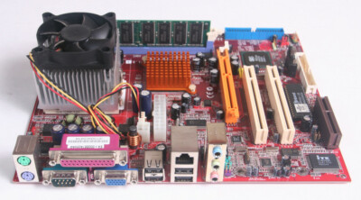 Amd Duron Pc Chips Motherboard Vintage PC Chips M810CLR ATX