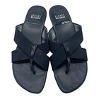 Stuart Weitzman Shoes Womens 7 Leather Flip Flops Sandals Old Money Quiet Luxury — photo 5