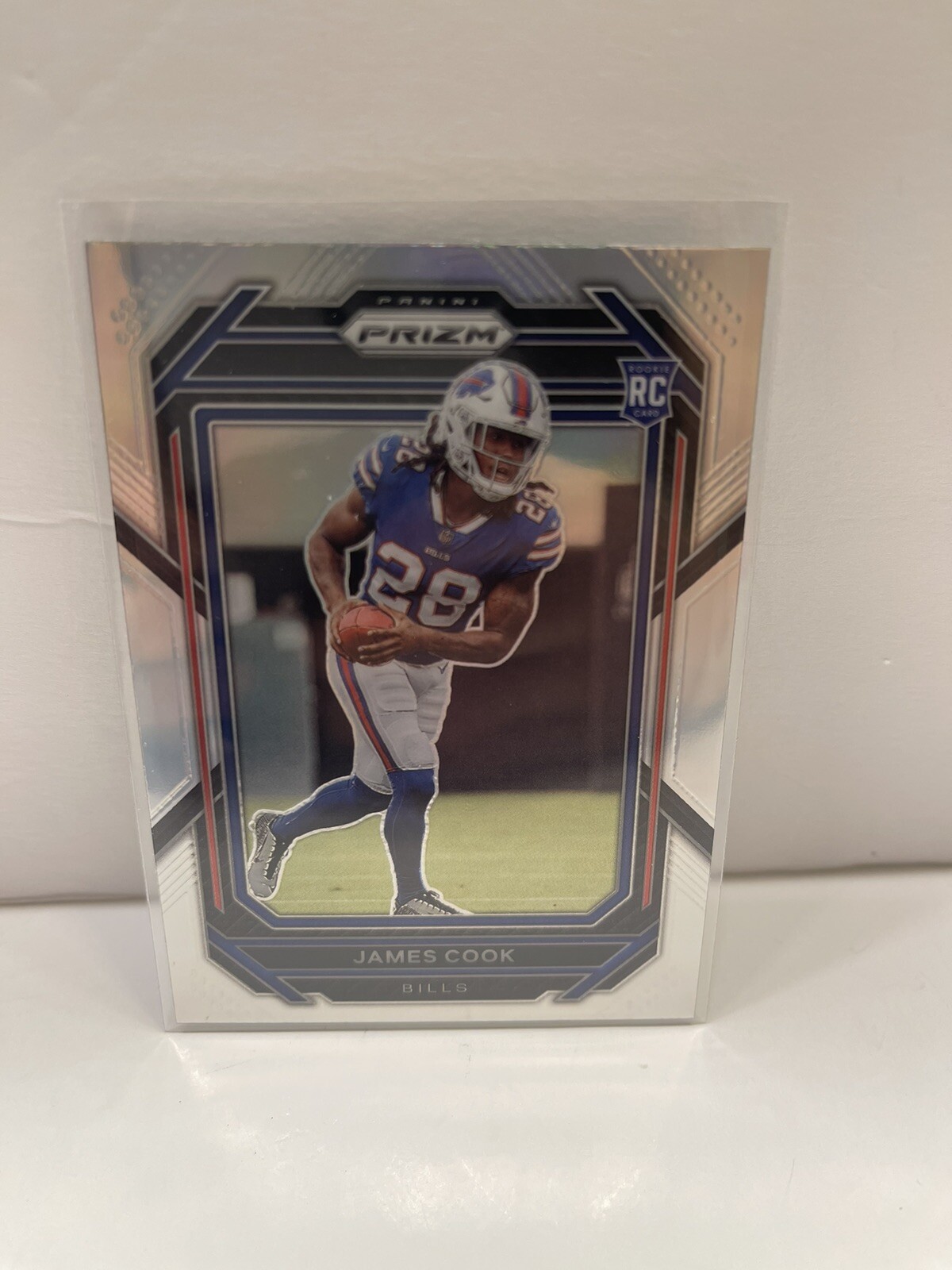 2022 Prizm Football James Cook Silver Rookie RC #319 Buffalo Bills