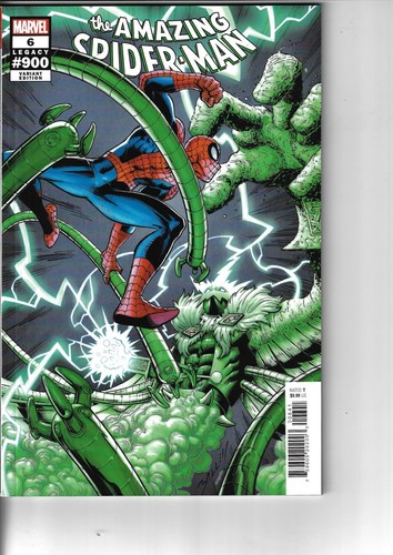 Amazing Spider-Man 6 (7th Series) NM LGY 900 2022 Glossy Variant Triple Size