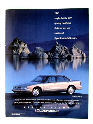 YAMTOさん専用 W124Eクラス 86～95年　オールモデル ヒストリー 1993 Oldsmobile Eighty Eight Royal LSS Vintage Original Print Ad