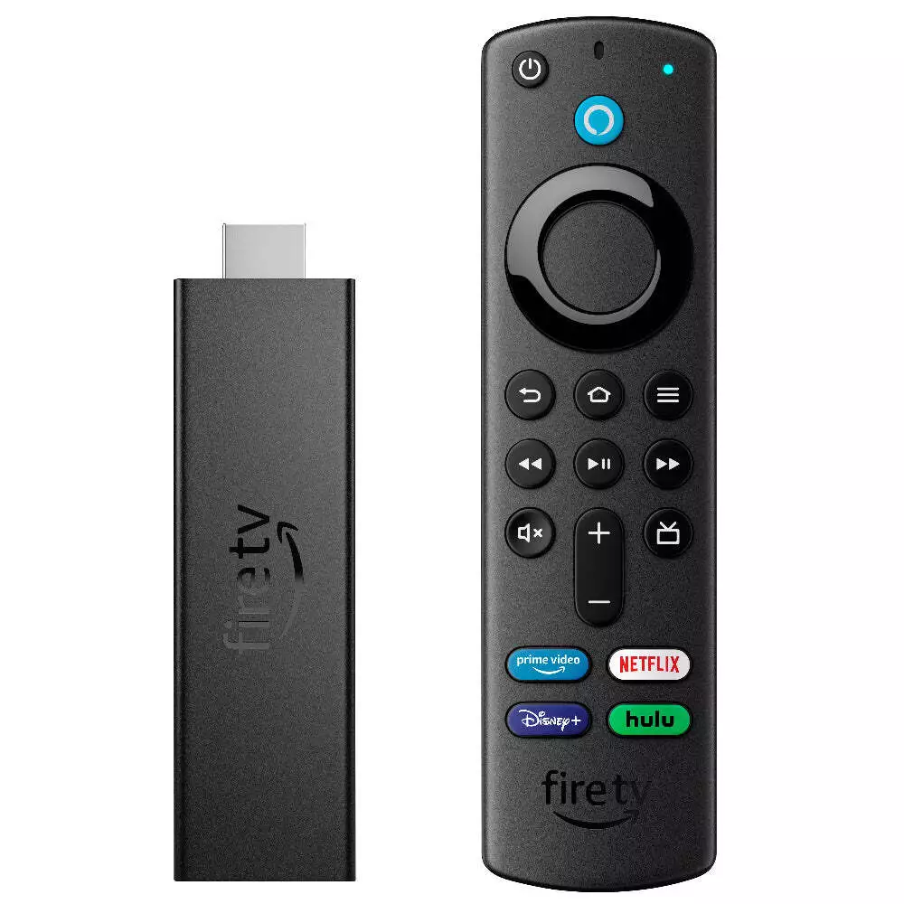 Fire TV Stick 4K (2021) with Alexa Voice Remote (includes TV  controls)