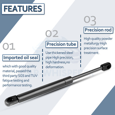 Infiniti For Q45 Q45T 02-06 Sedan Trunk 2x Lift Supports Struts Shocks 16.18