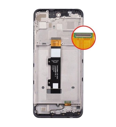 LCD Screen With Frame Replacement For Motorola Moto G Power XT2165 - Picture 2 of 3