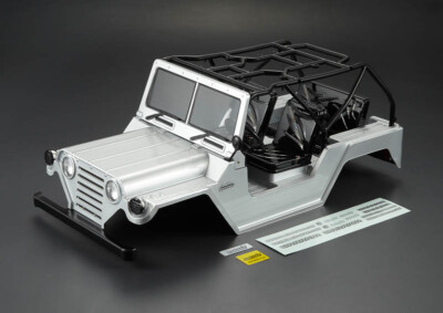 Killerbody 1/10 Crawler WARRIOR, Silber, RTU all-In - KB48443