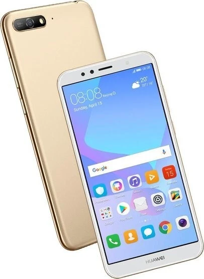 Huawei Y6 2018 GoId  16GB 2GB 4G LTE NFC 13MP Android Smartphone Unlocked - Image 3 of 3
