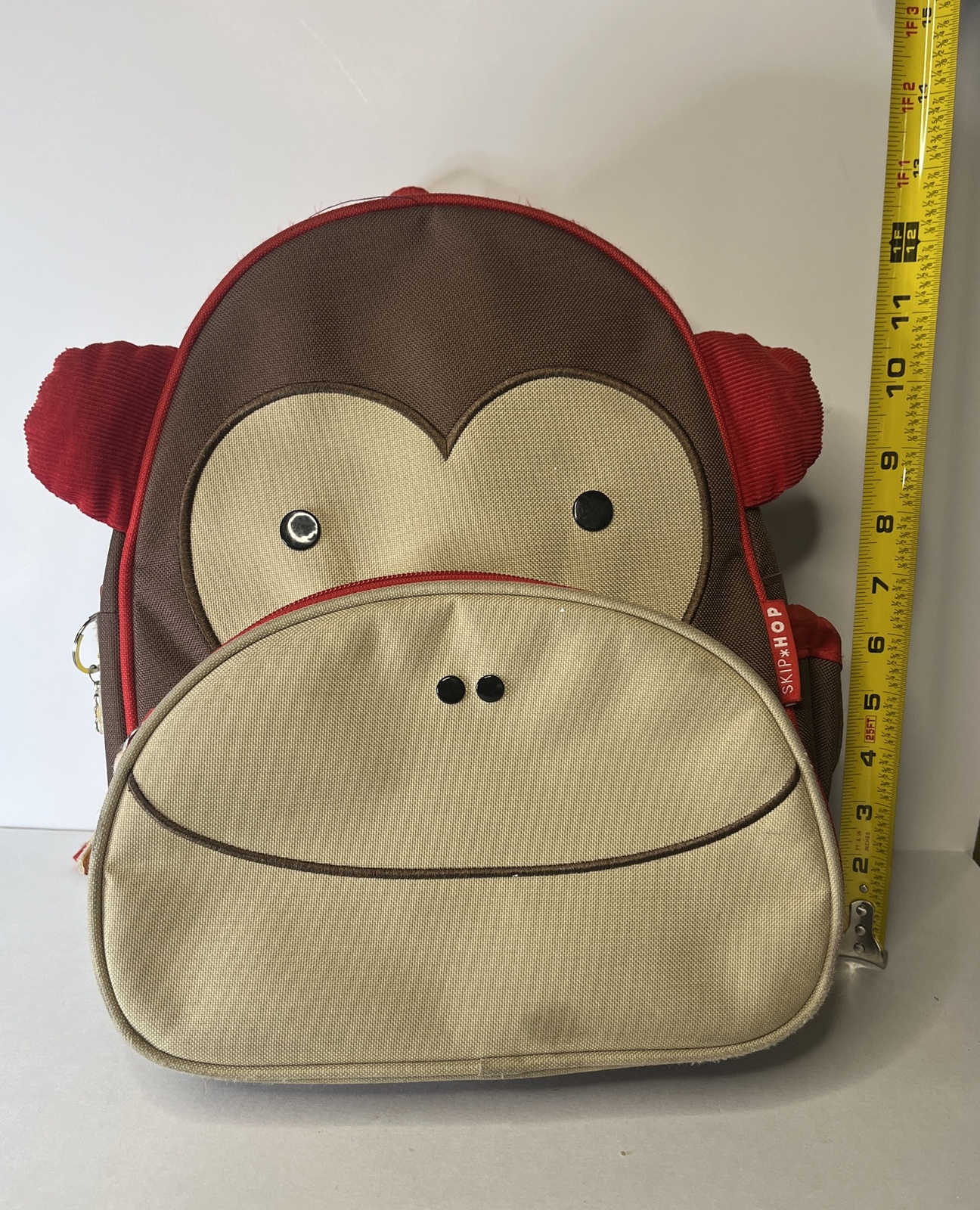 Skip Hop Zoo Safety Harness Mini boy girl Kids Children Backpack Brown Monkey