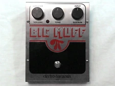 Used Electro-Harmonix EHX Big Muff Pi Distortion Sustainer Effects Pedal