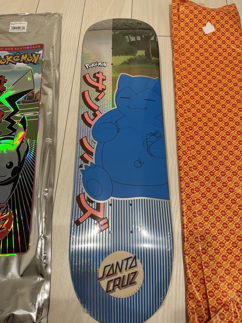 Santa Cruz X Pokemon Skateboard Deck Snorlax Blind Bag 8.0 Limited eBay