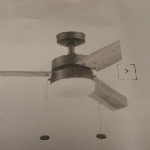 Harbor Breeze Vue Matte Black LED 