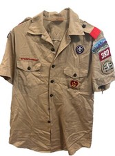 Boy Scouts of America Uniform Shirt Men's Large Catalina Southern Arizona