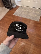Vintage 80  s Ditka  s  89 Bears Corduroy Hat