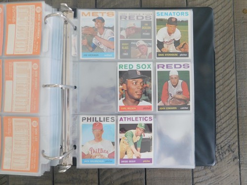 Juego/lote de tarjetas de béisbol Topps 1964 (200 tarjetas) EX-MT - Imagen 15 de 15