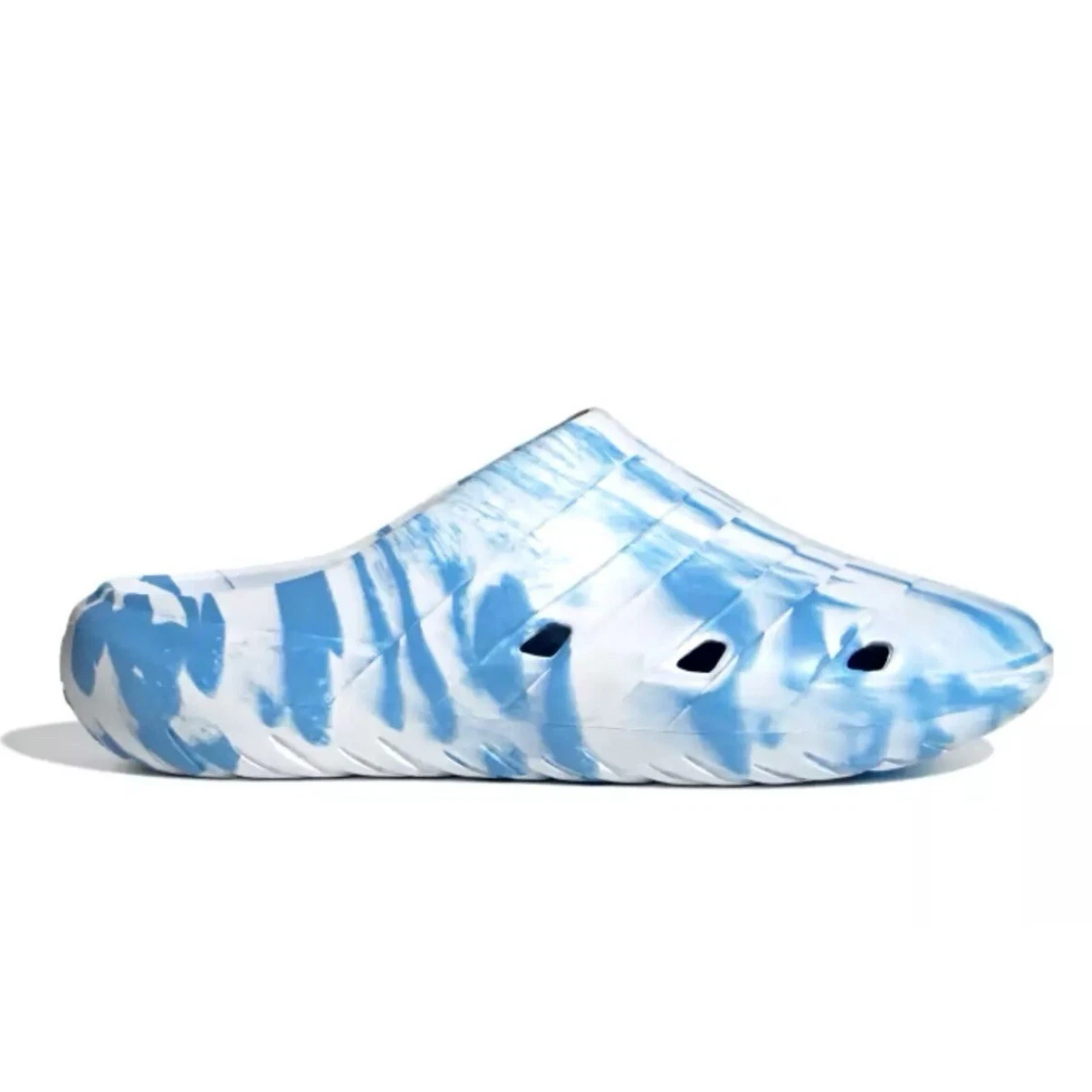 Zoccoli Adidas Adicane bianchi pulse blu marmo uomo taglia 10 donna taglia 11 cloud