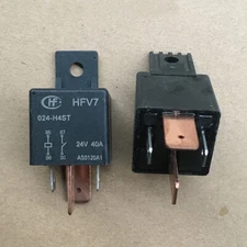 2PCS HongFa HFV7-024-H4ST Power Relay 4 Pins 40A 24VDC